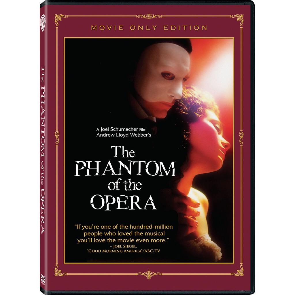 The Phantom Of The Opera DVD | Shopee Philippines