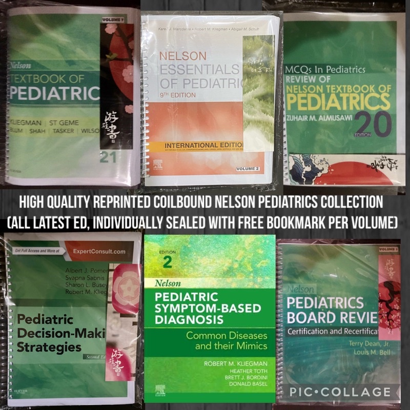 Coilbound Nelson's Textbook of Pediatrics Essentials MCQ Board Review  Symptom Based Diagnosis Pedia | Shopee Philippines