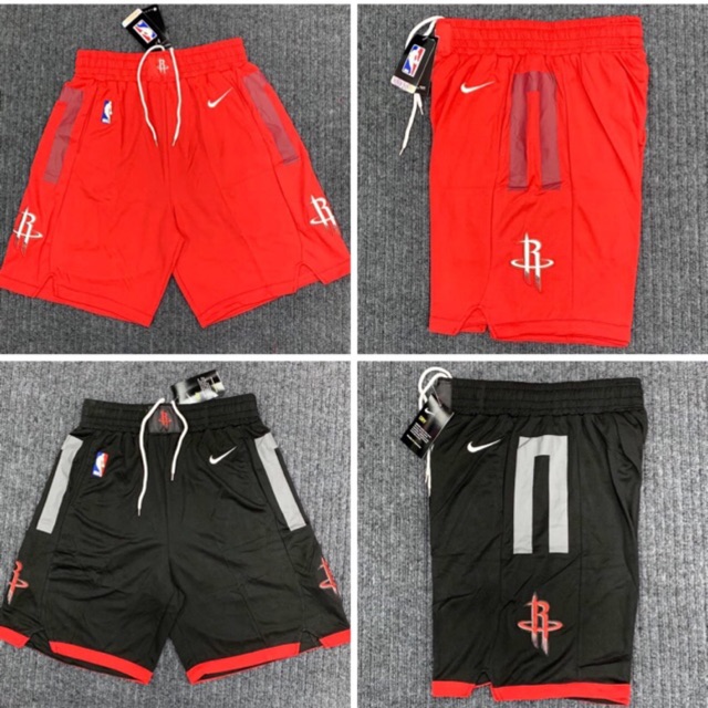 rockets jersey shorts