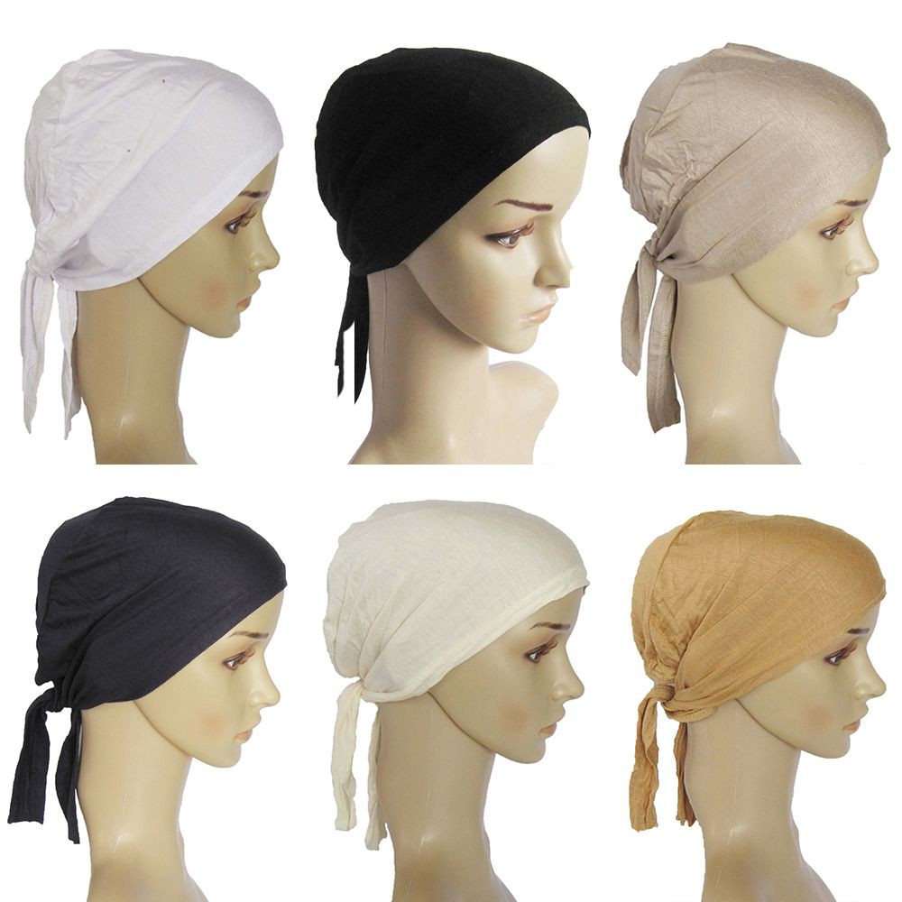 Islamic Hijab Inner Hijab Caps Women's Hijabs Muslim Cap | Shopee ...