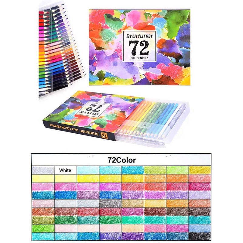 brutfuner 72 colored pencils
