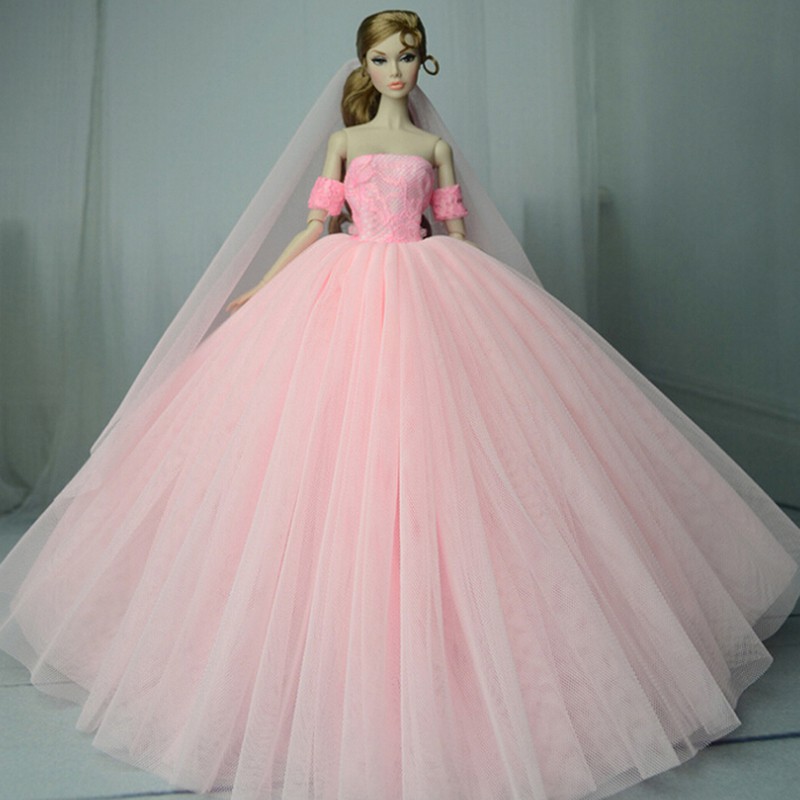 barbie with gown