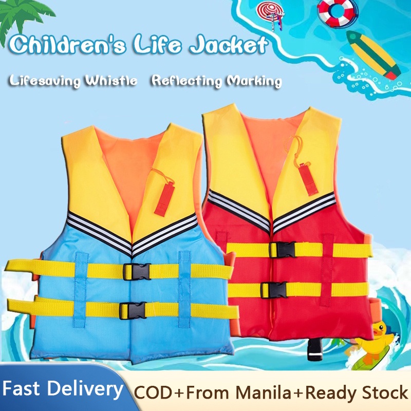 Life Vest Jacket Kids Marine Safety Life Jacket For Outdoor Water Sport ...