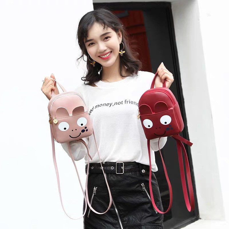 CiCi Korean  Fashion  Bunny Design Mini Backpack School Bag 