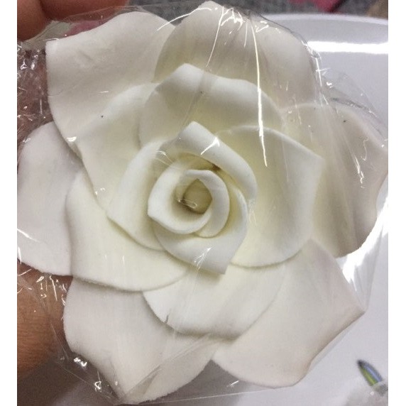 Edible Flower Cake Topper Sugar Flower Edible Gum Paste Flexible Cake Topper Floral Design Shopee Philippines