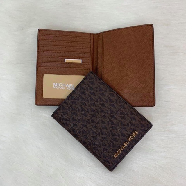 michael kors passport wallet