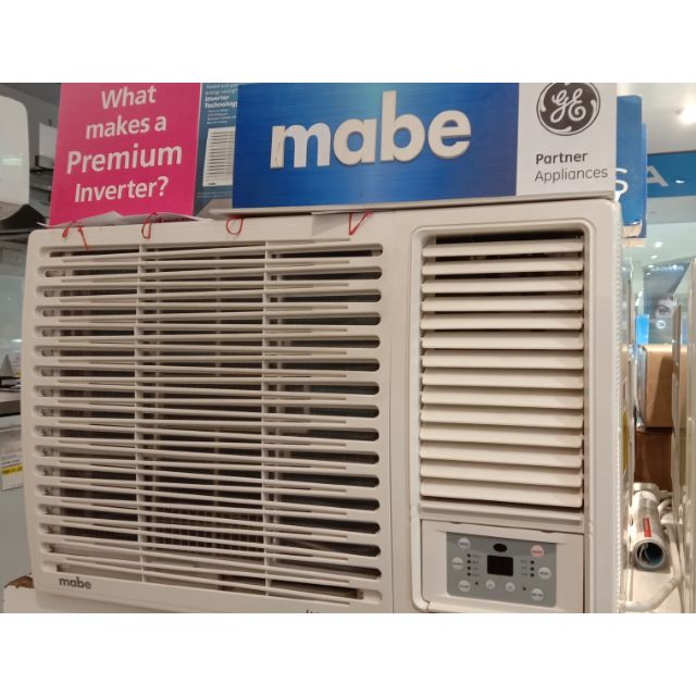 Mabe by G.E. inverter window type aircon 1hp 1.5hp 2hp 2.5hp Shopee