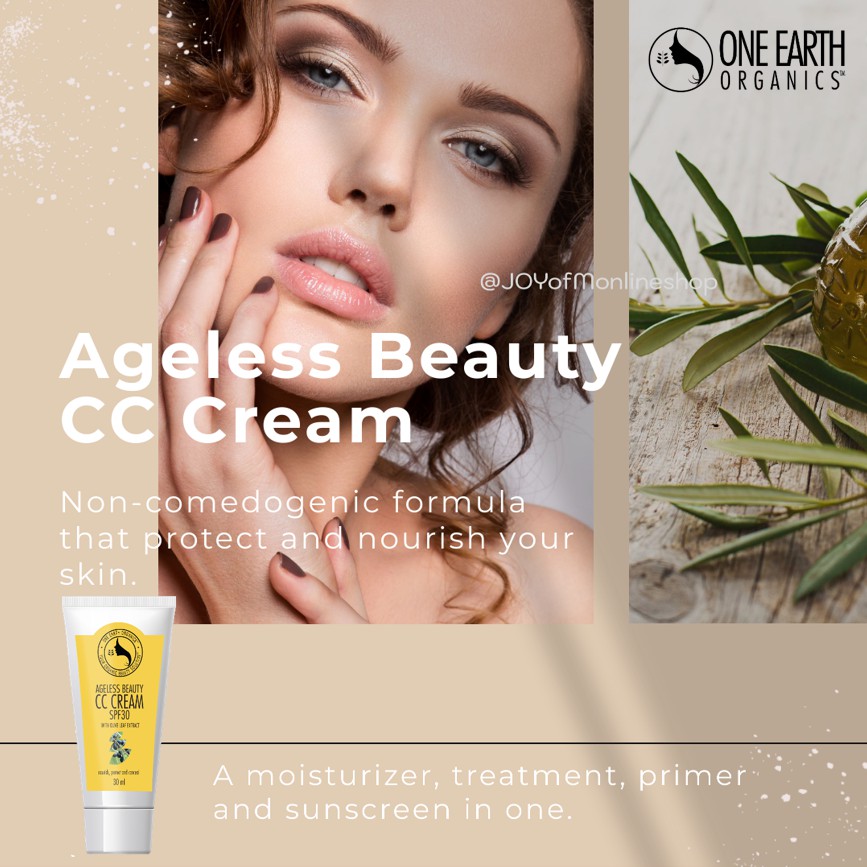 One Earth Organics Ageless Beauty Cc Color Correcting Cream 30ml Spf 30 Shopee Philippines