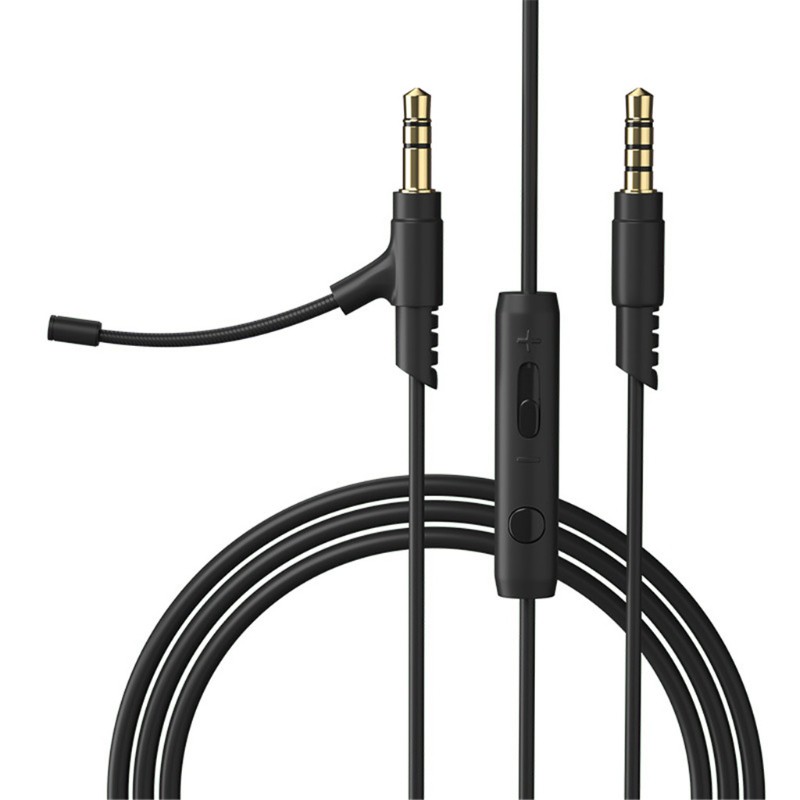 1.2M Boom Microphone Cable Mic For 3.5mm Headphone With Condenser Mic