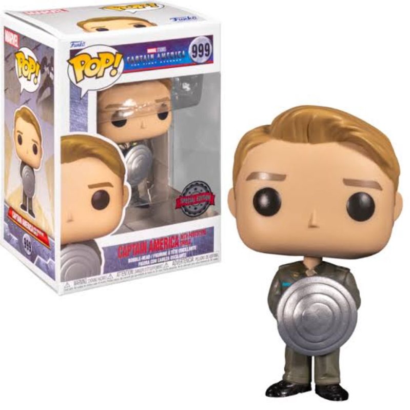 Funko Pop! Marvel : Captain America The First Avenger - Captain America ...