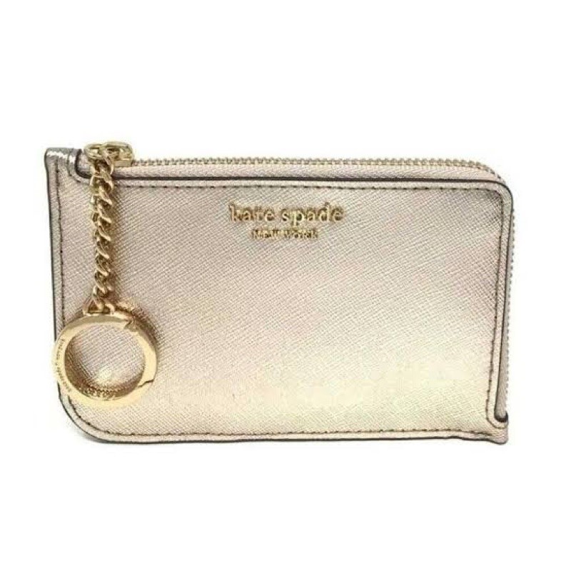 Kate Spade Slim Credit Card Holder Case/ Wallet with Keychain | Shopee  Philippines