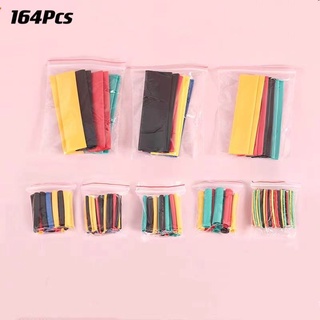 328pcs Polyolefin Heat Shrink Tube Wrap Wire Cable Insulated Sleeving Tubing Set #5