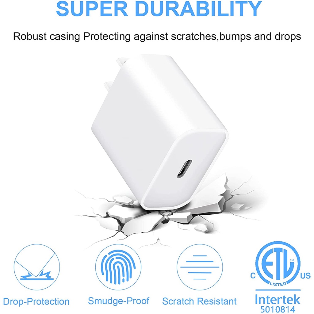 Charger Adapter Fast Charging 20W PD