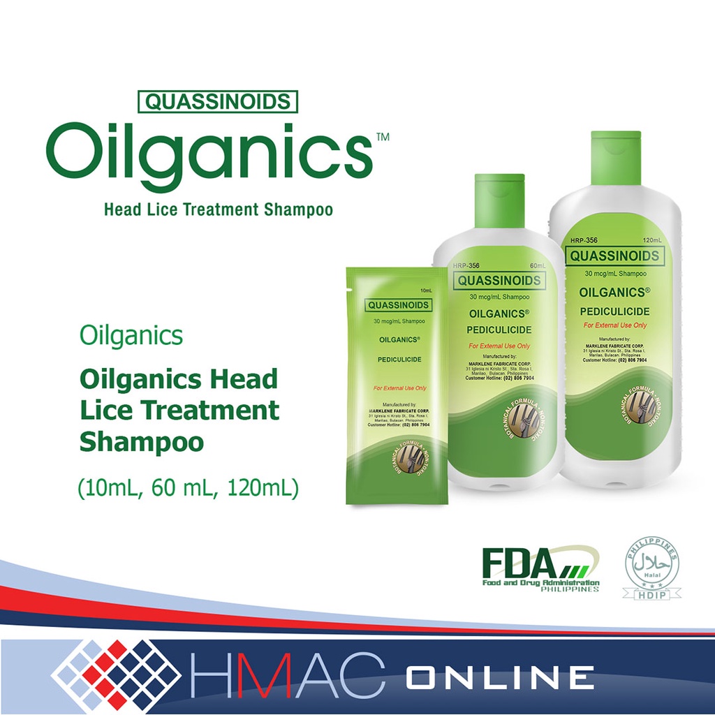 Oilganics Head Lice (Kuto) Treatment Shampoo Shopee Philippines