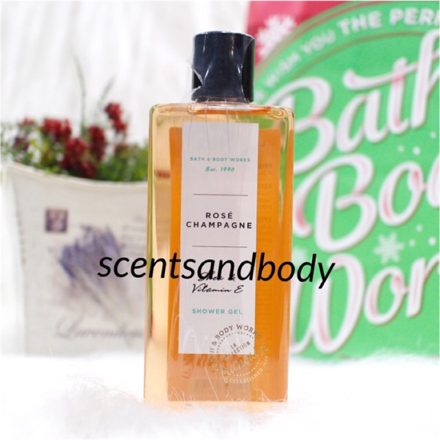 champagne shower gel