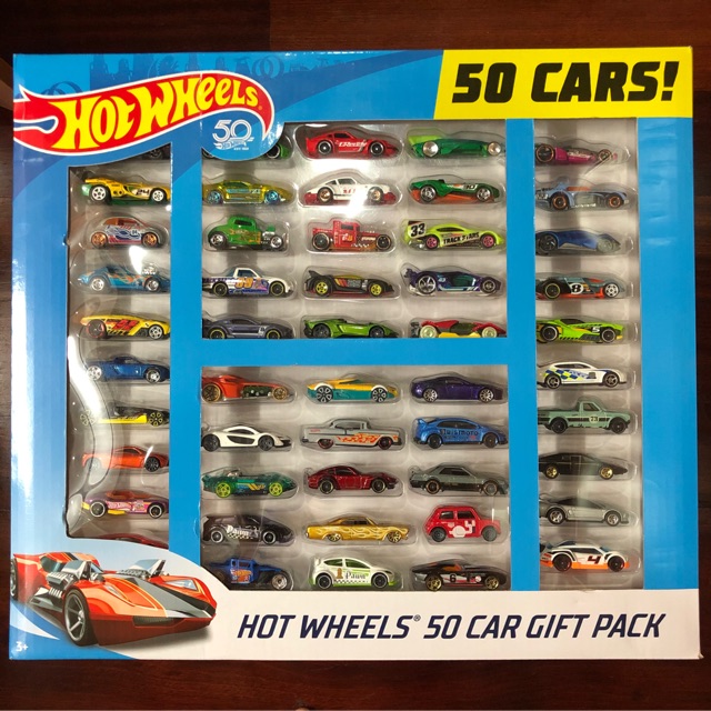 hot wheels 50 car pack