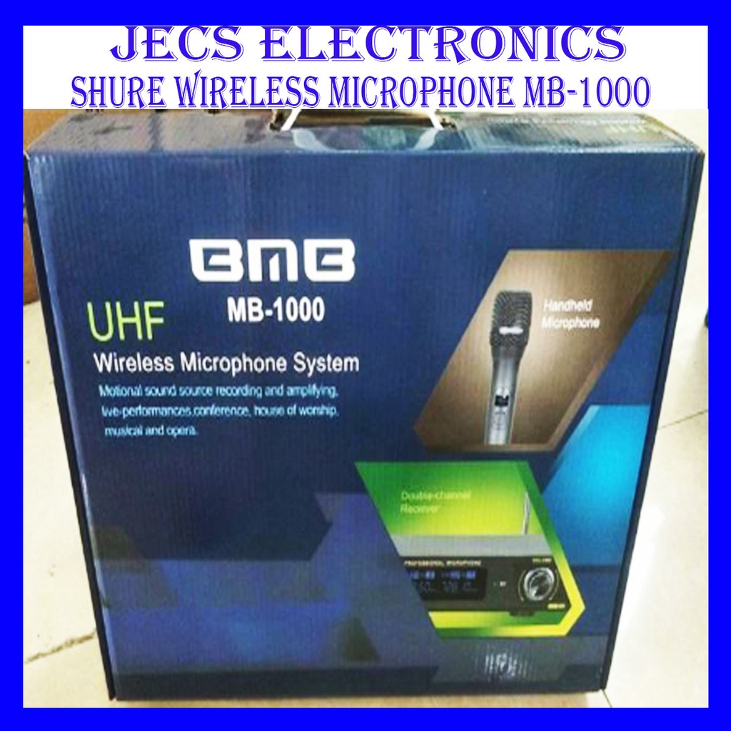 agreement belief Eligibility SHURE WIRELESS MICROPHONE MB-100 | Shopee Philippines