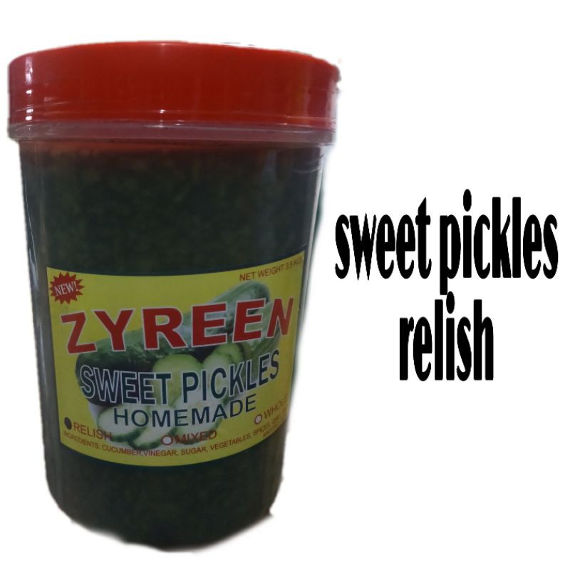 sweet pickles relish for sale. 3.6 kgs Shopee Philippines