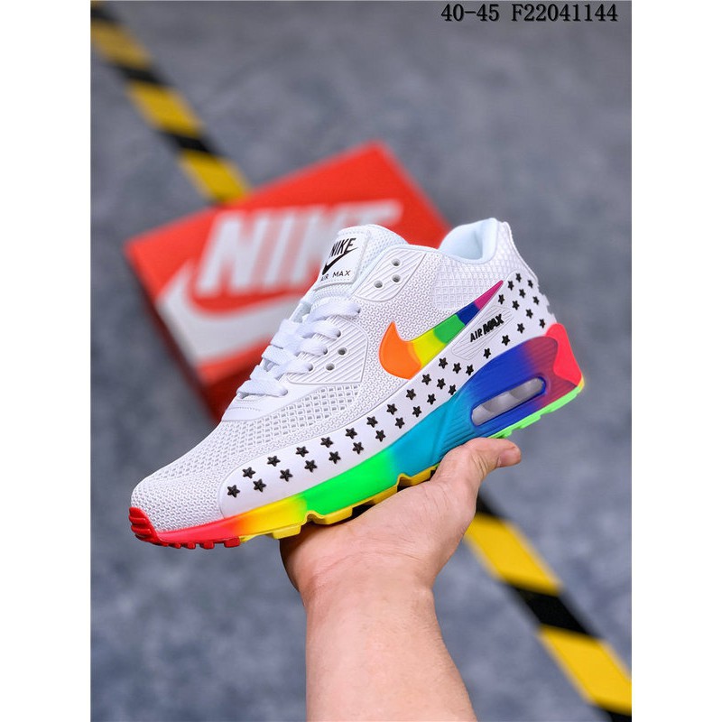 rainbow nike air max 90