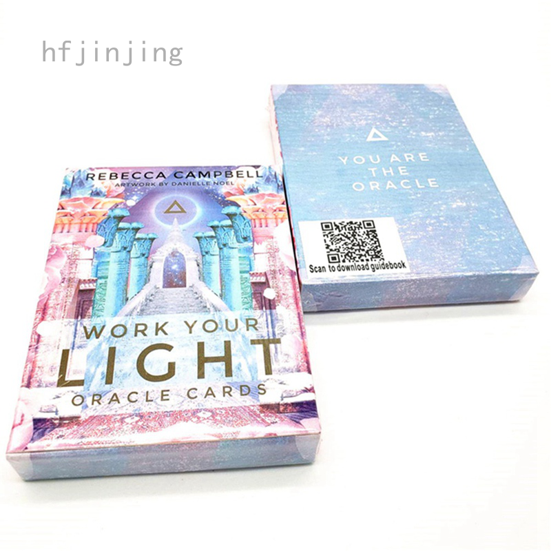 New 44 Card Deck Work Your Light Oracle Cards By Rebecca Campbell A Magic Game Shopee Philippines