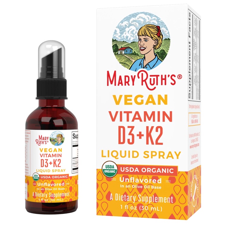 Mary Ruth Organics Vitamin D3 + K2 Spray (1oz) Shopee Philippines