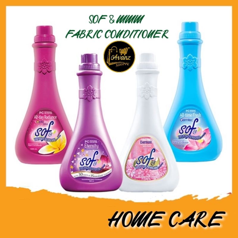 SOF & MMMM FABRIC CONDITIONER 1000ML Shopee Philippines
