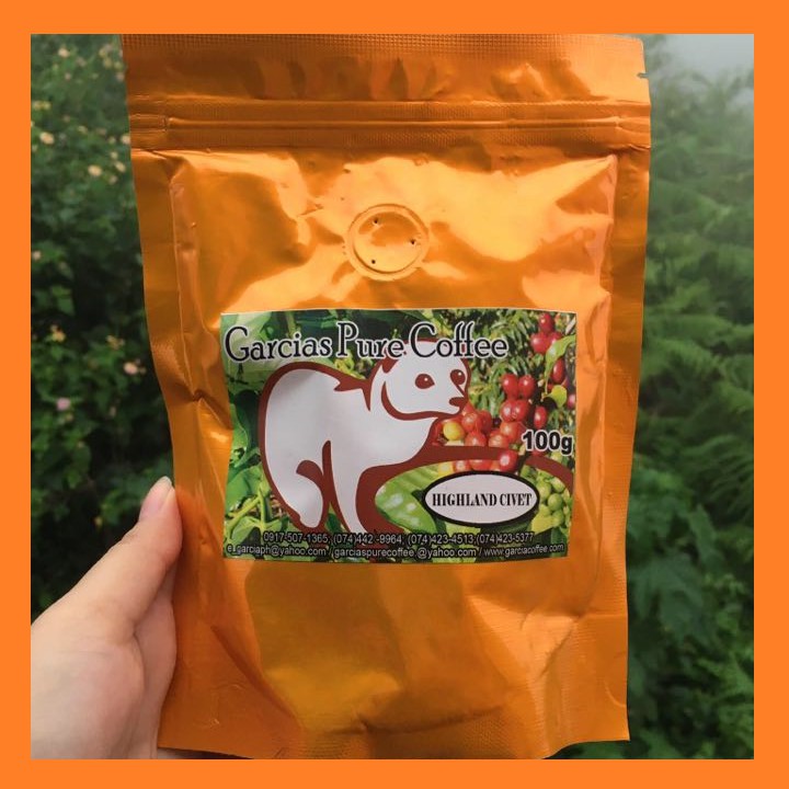 CIVET Coffee (Alamid) 100 grams foiled Shopee Philippines