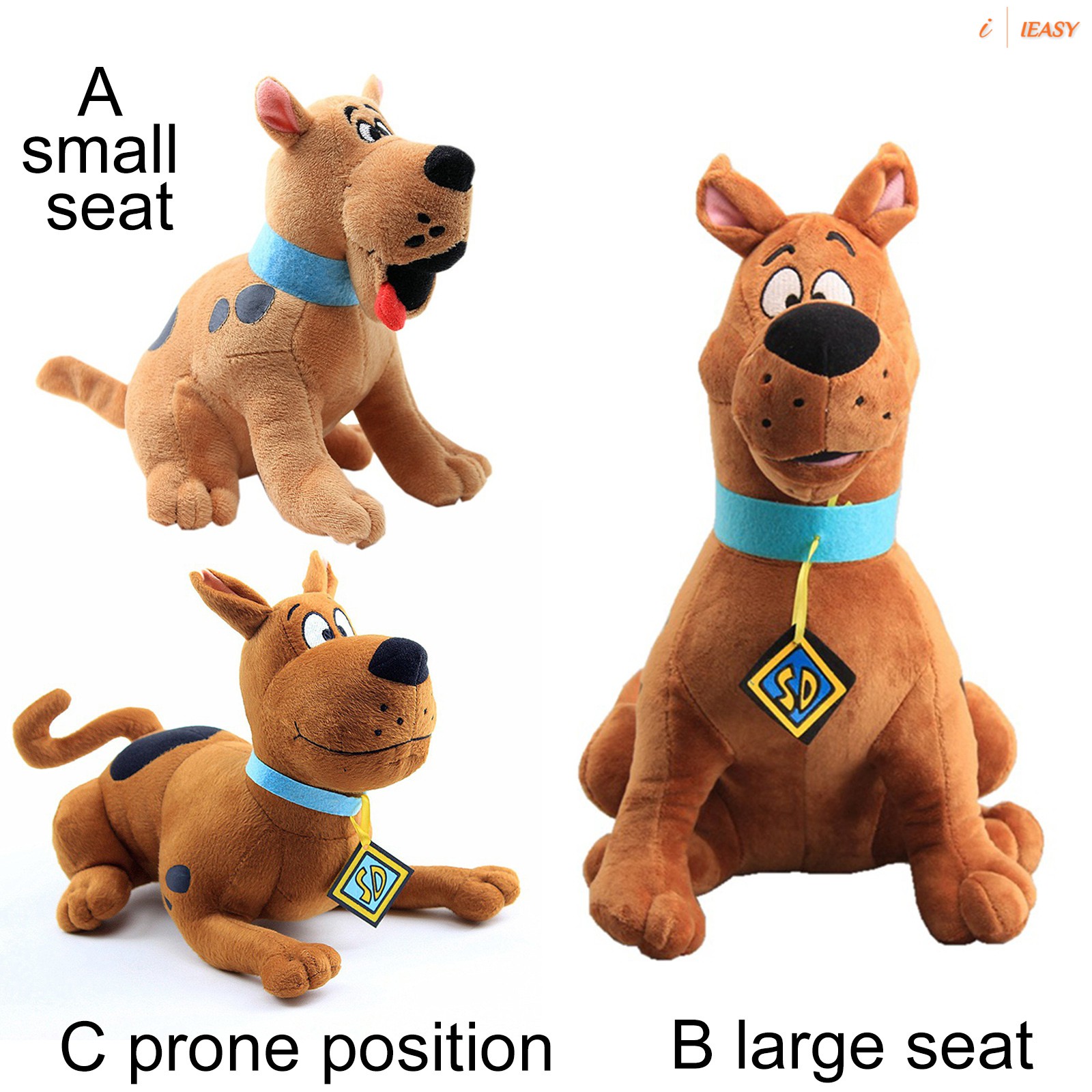 scooby doo stuffed animal large