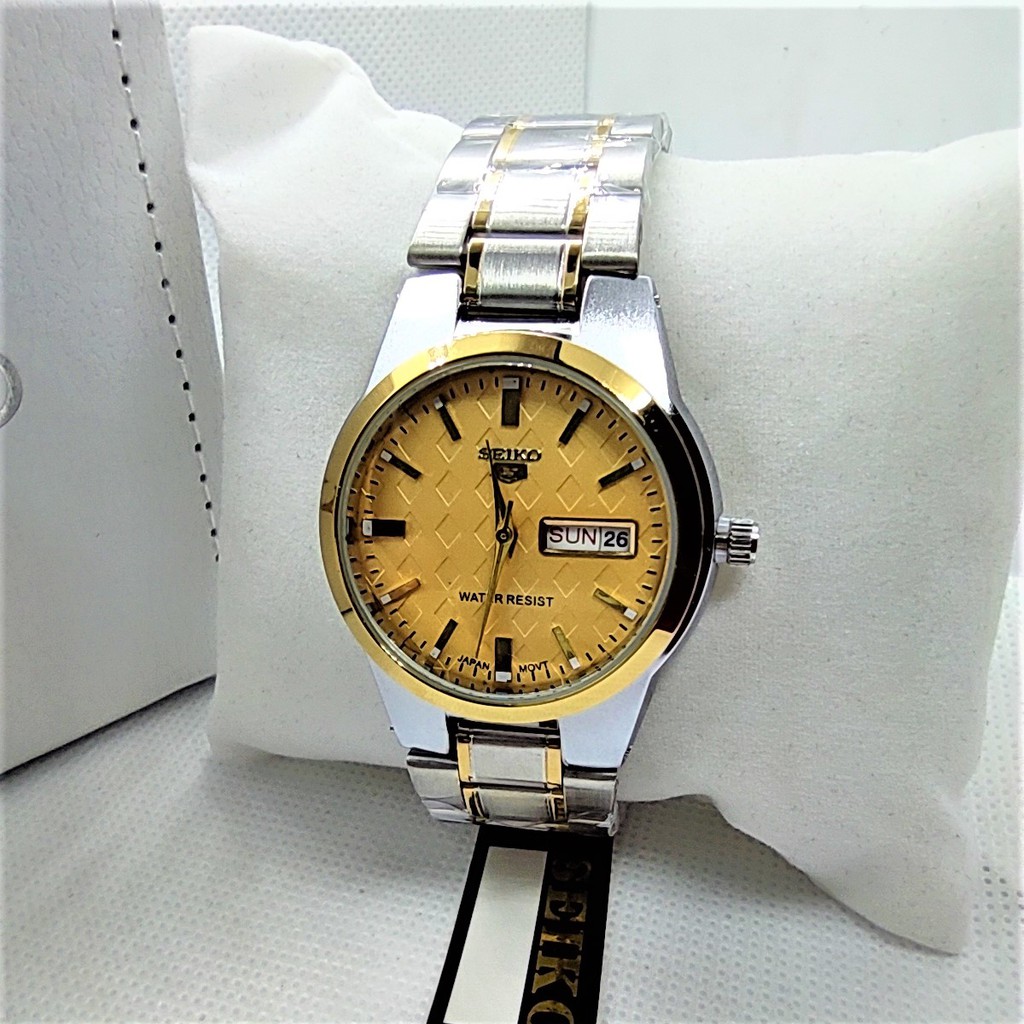 Seiko 5 High Quality Mens Watch Water Resist Japan Movt | Shopee Philippines