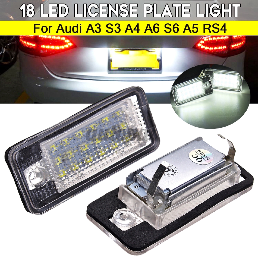 led light number plate