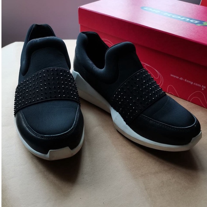 FREE SHIPPING: Dr. Kong Orthoknit Women Sneakers Black (Used) | Shopee  Philippines