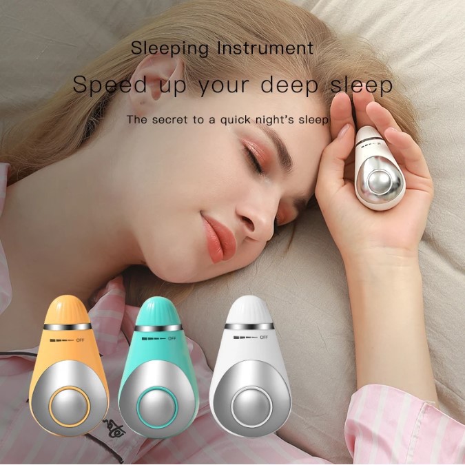 Mini Handheld Portable Microcurrent Pulse Sleep Aid Instrument Device