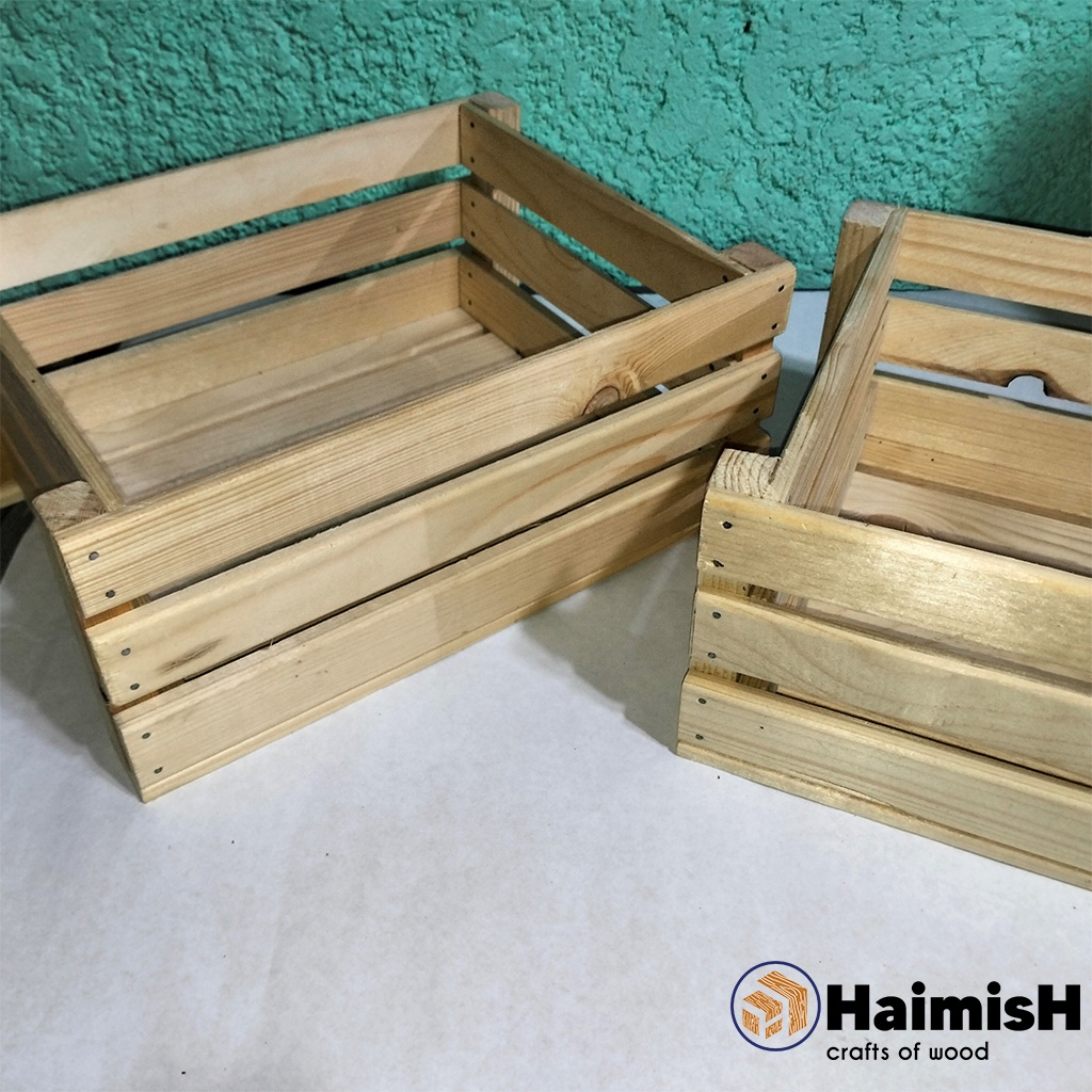 Wooden Crate l Woodburned Shopee Philippines