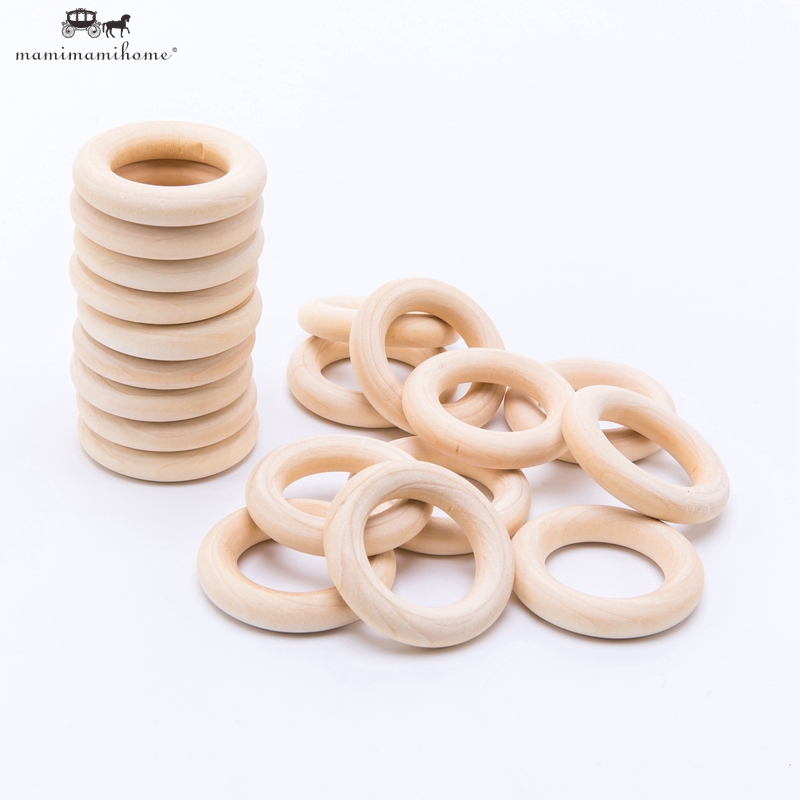 maple wood teething rings