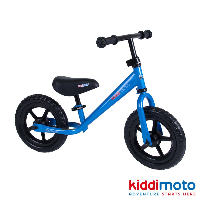 blue balance bike