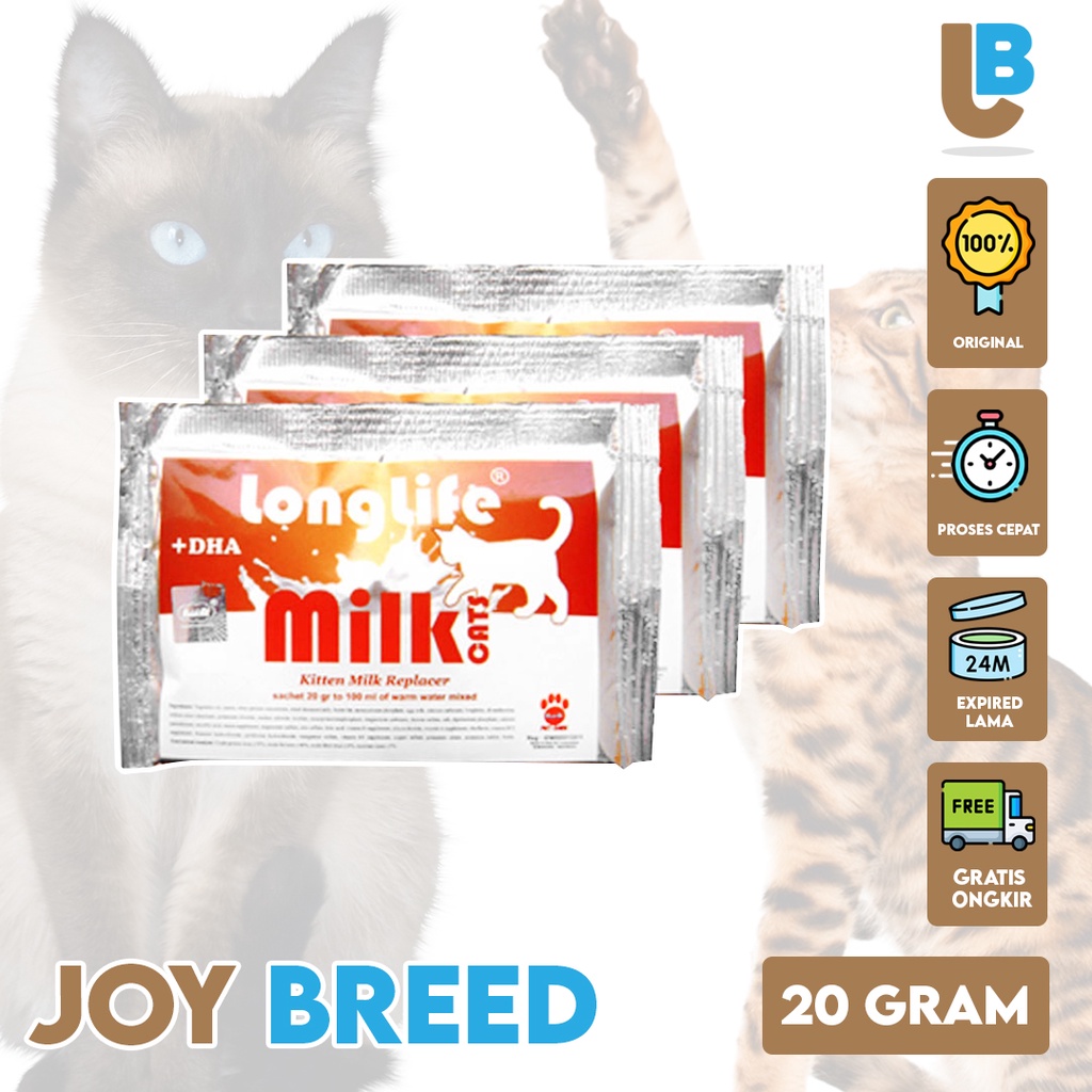 Milk Kids Cat KITTEN LONG LIFE Packaging 20 GRAM KITTEN MILK REPLACER