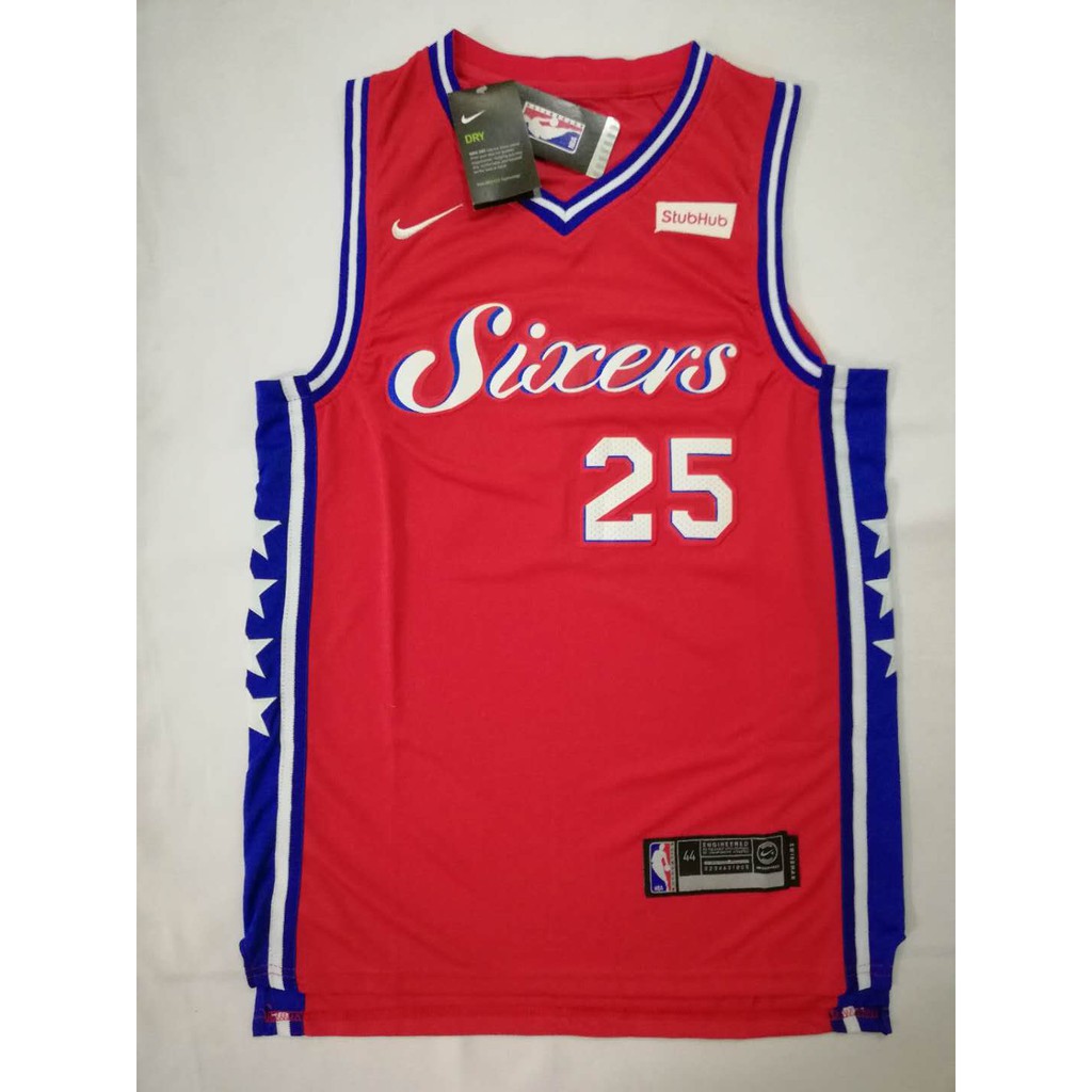 red ben simmons jersey