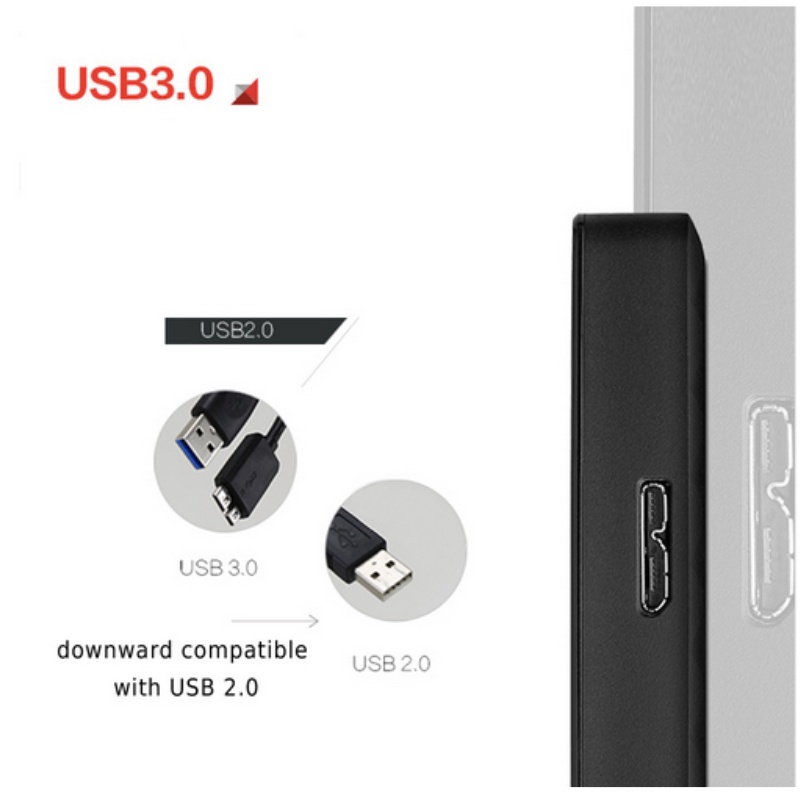 Seagate Hard Drive 1TB 2TB Portable External Hard Drive HDD USB 3.0 External Hard Disk Read