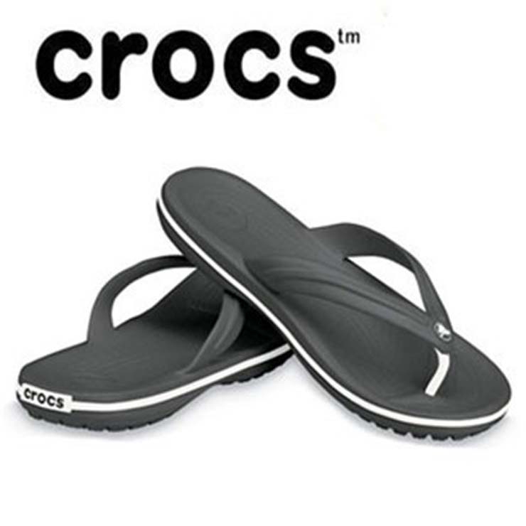 crocs black slippers