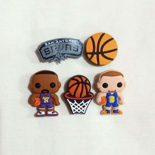 crocs charms basketball