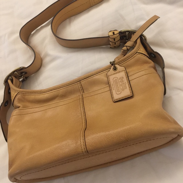 coach mustard bag