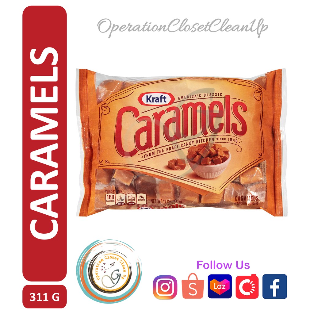 Kraft Caramel Traditional 311g Shopee Philippines