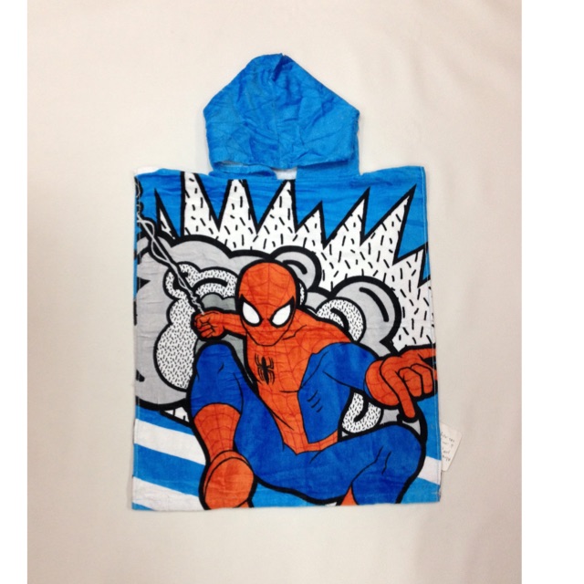 Spiderman Hooded Towel | Shopee Philippines