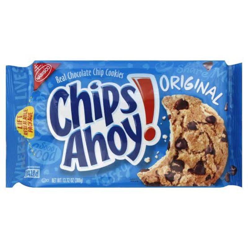Nabisco Chips Ahoy Choco Original 368g/Chewy Brownie 368g/Chunky 333g