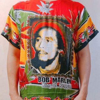 Bob Marley King of Reggae Bohemian T-Shirt #1