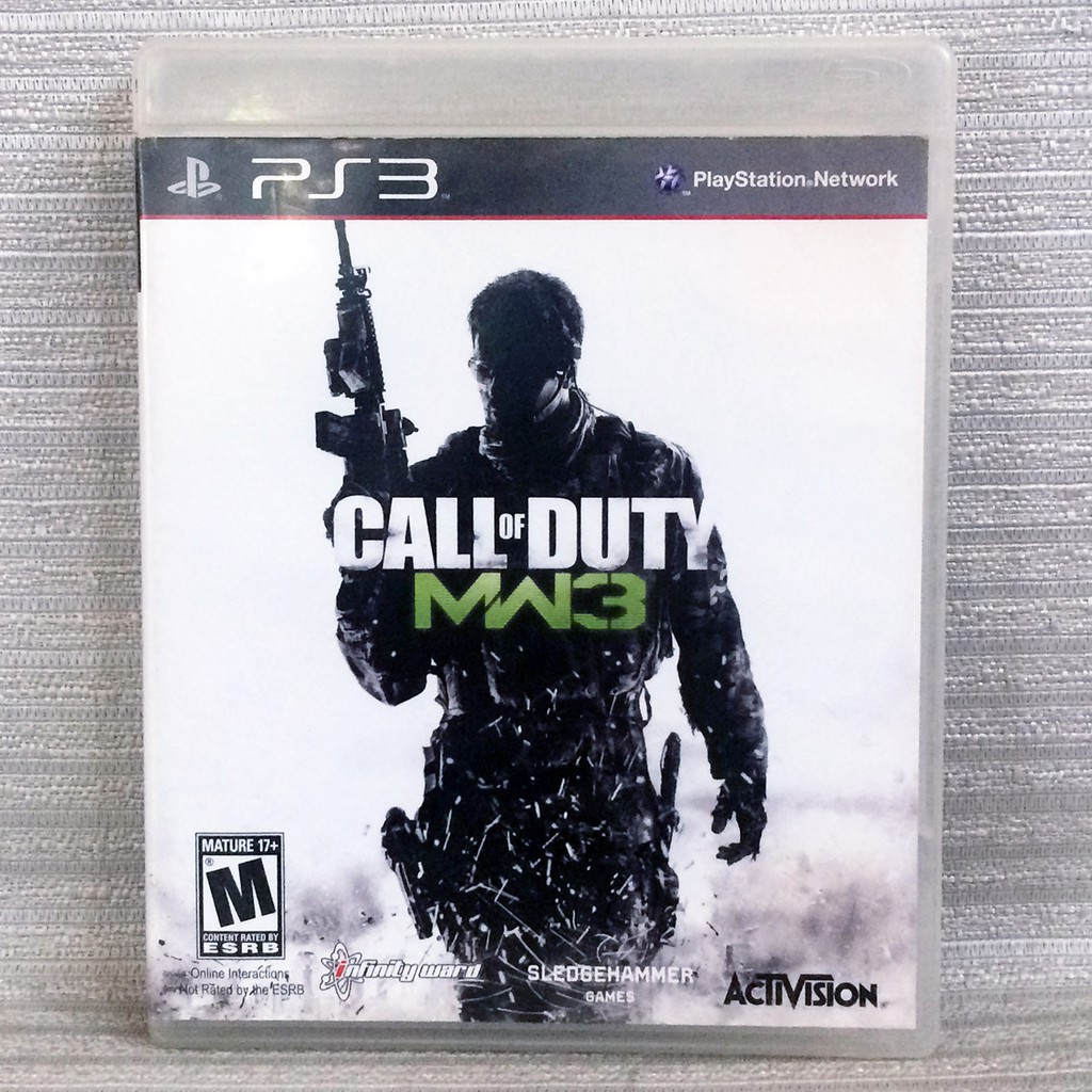 call of duty modern warfare 3 playstation 3