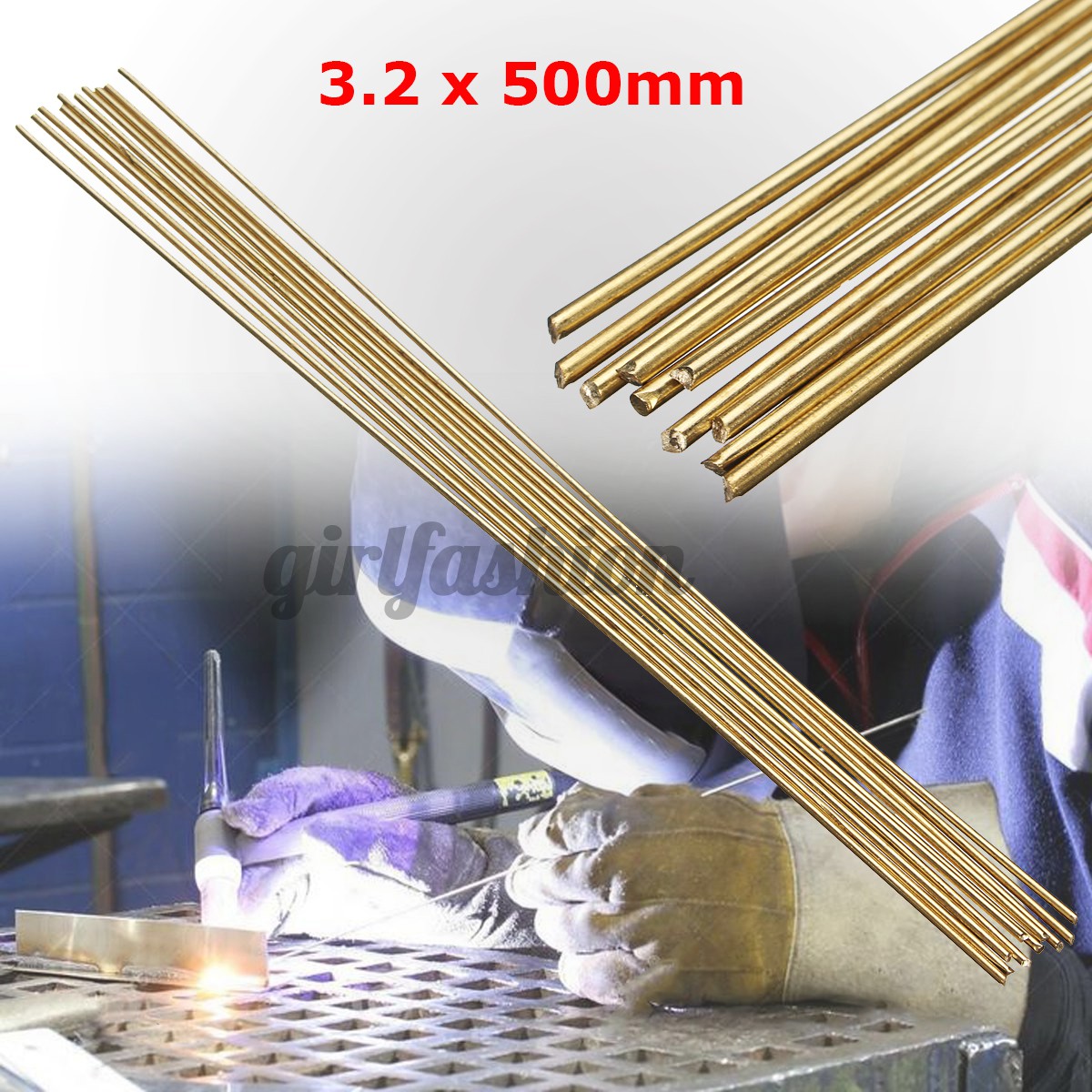 10 x Sifbronze Brazing rods 1.6mm x 250mm BRAZE COPPER STEEL STAINLESS