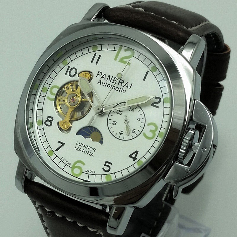 Panerai Automatic Tourbillon Mechanical Watch Luminous Watch Shopee Philippines
