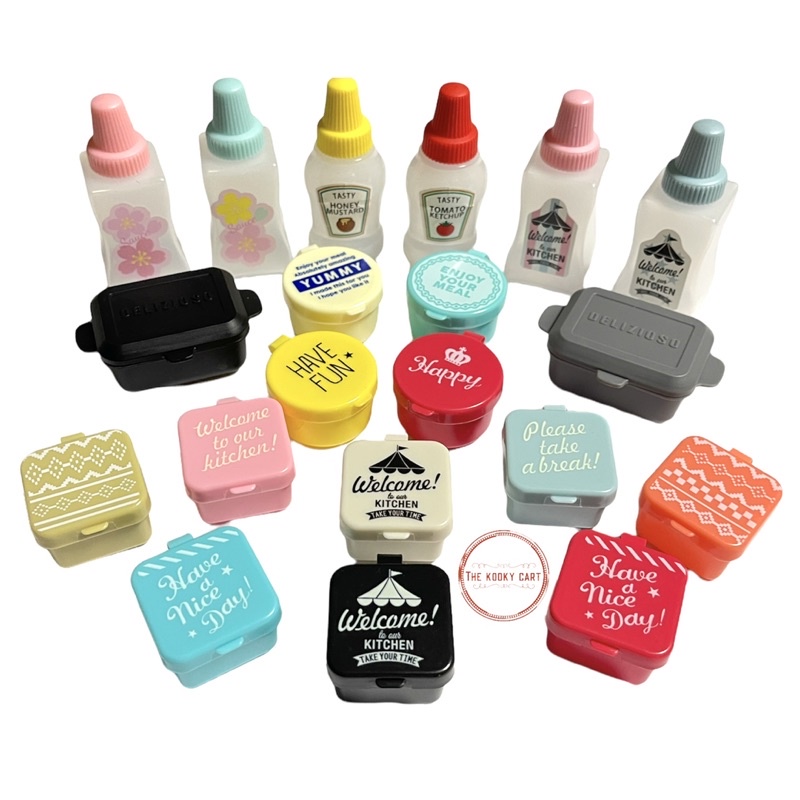 Bento l Mini Sauce Pot Container Small Condiments Bottle Cups Shopee