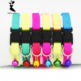 【COD】shimei Dog Collars Adjustable Bell Necklace Pet Outdoor #1